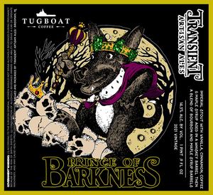 Transient Artisan Ales Prince Of Barkness April 2022