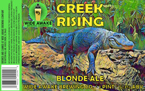 Creek Rising Blonde Ale April 2022