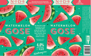 Noda Brewing Company Watermelon Gose