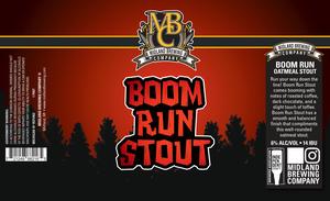 Midland Brewing Company Boom Run Stout