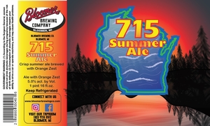 Bloomer Brewing Co 715 Summer Ale