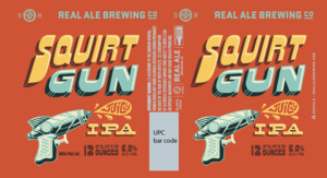 Real Ale Brewing Co Squirt Gun April 2022