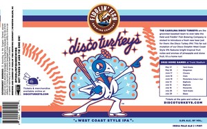 Fiddlin' Fish Brewing Company Disco Turkeys West Coast Style IPA