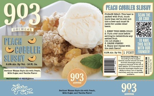 903 Brewers Peach Cobbler Slushy May 2022