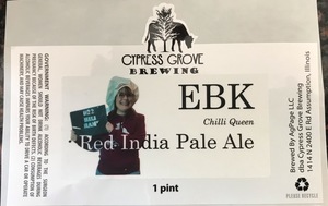 Cypress Grove Brewing Ebk Chilli Queen Red Índia Pale Ale