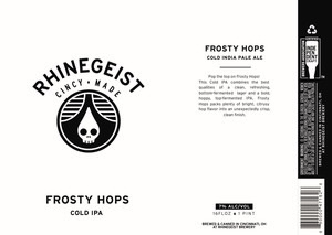 Frosty Hops Cold IPA May 2022