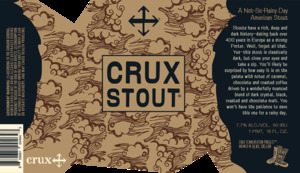 Crux Fermentation Project Crux Stout