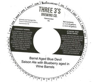 Barrel Aged Blue Devil May 2022