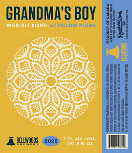Bellwoods Brewery Grandma's Boy Wild Ale Blend W/ Yellow Plums May 2022