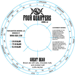 Four Quarters Brewing, LLC Great Bear