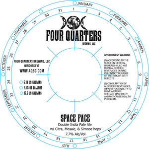 Four Quarters Brewing, LLC Space Face