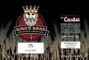 King's Road Brewing Company Entire Porter Ale May 2022