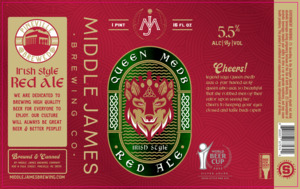 Middle James Brewing Co Queen Medb May 2022