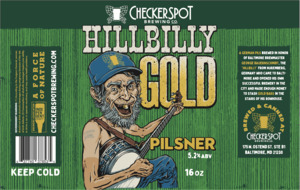 Checkerspot Brewing Hillbilly Gold Pilsner