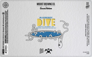 Modist Brewing Co Blueberry Dive