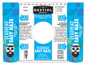 Destihl Brewery Deadhead Easy Haze May 2022