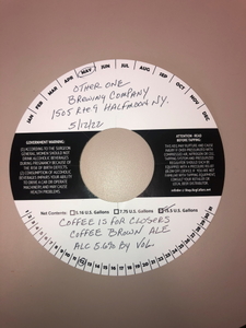 Other One Brewing Company Coffee Is For Closers Coffee Brown Ale May 2022