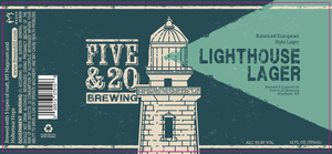 Five & 20 Brewing Lighthouse Lager