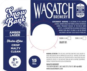Wasatch Snow Bank May 2022