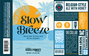 Slow Breeze Artisanal Brewing Ventures Charlotte May 2022