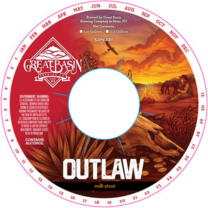 Great Basin Outlaw Milk Stout May 2022