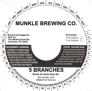 Munkle Brewing Co. 5 Branches May 2022