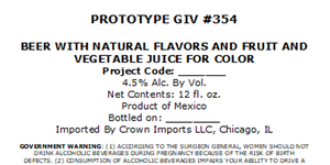 Crown Imports LLC Prototype Giv #354