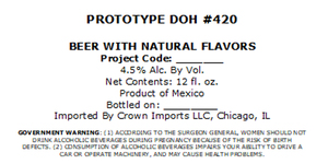 Crown Imports LLC Prototype Doh #420