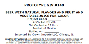 Crown Imports LLC Prototype Giv #148