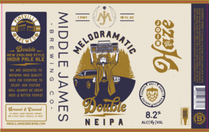 Middle James Brewing Co Melodramatic May 2022