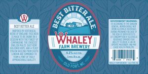 Whaley Farm Brewery Best Bitter Ale