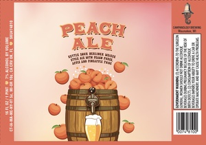 Campanology Brewing Peach Ale May 2022