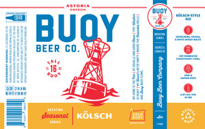 Buoy Beer Co. Kolsch-style Ale May 2022