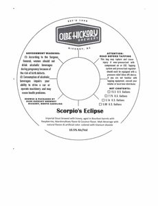 Olde Hickory Brewery Scorpio's Eclipse May 2022