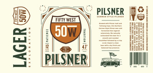Fifty West Brewing Company Fifty West Pilsner May 2022