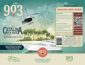 903 Brewers Catalina Beer Mixer Slushy June 2022