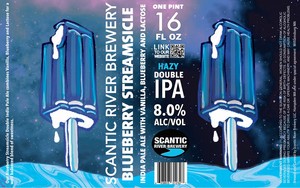 Scantic River Brewery Blueberry Streamsicle May 2022