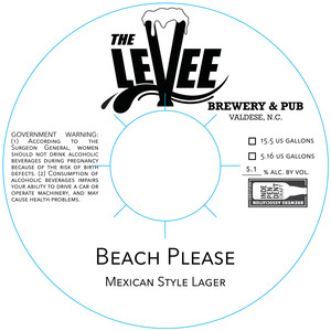 Beach Please Mexican Style Lager May 2022