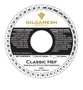 Gilgamesh Brewing Classic Hef