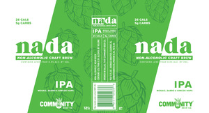 Community Beer Co Nada IPA June 2022