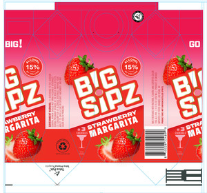 Big Sipz Strawberry Margarita August 2022