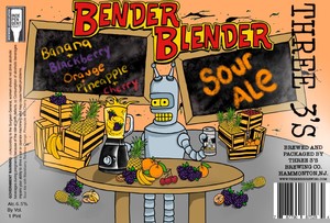 Bender Blender Banana + Blackberry + Orange + Pineapple + Cherry August 2022