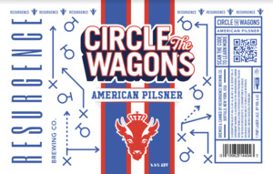 Resurgence Brewing Co Circle The Wagons Pilsner August 2022