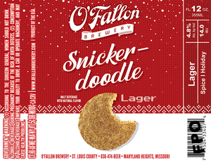 O'fallon Snickerdoodle Lager August 2022