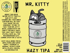 Mr. Kitty Hazy Triple IPA August 2022