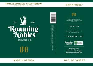 Roaming Nobles Brewing Co IPA