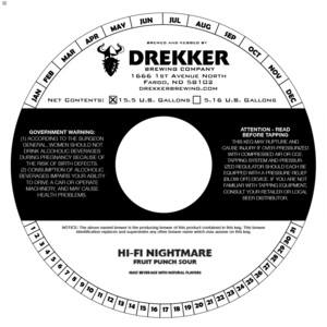 Drekker Brewing Company Hi-fi Nightmare