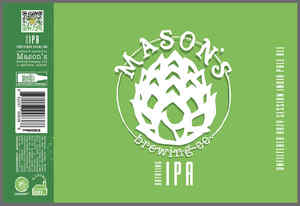 Mason's Brewing Company Rotating India Pale Ale August 2022
