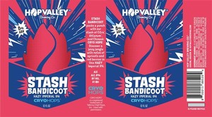 Hop Valley Brewing Co. Stash Bandicoot August 2022