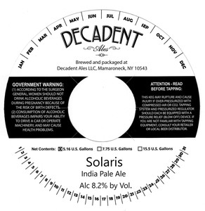 Decadent Ales Solaris